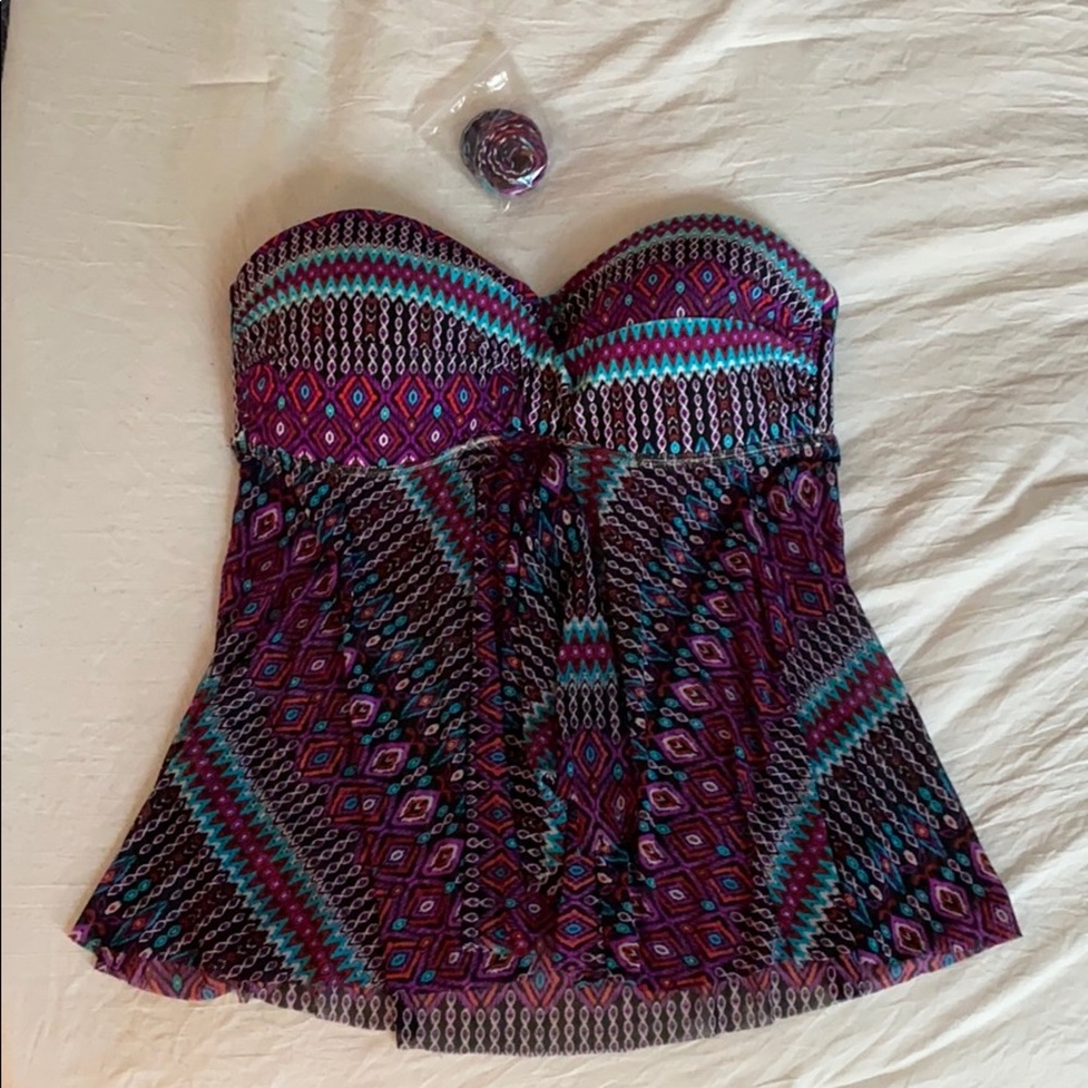 Tankini bathing suit top-Merona Target brand